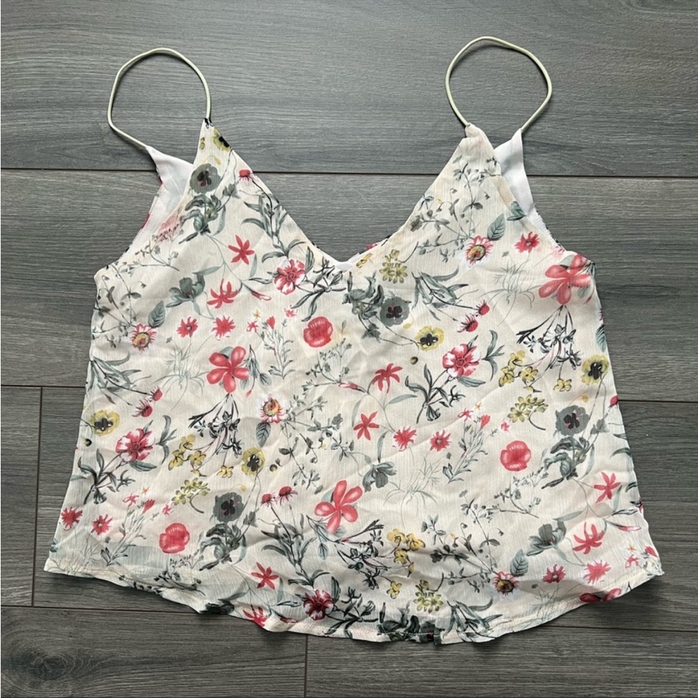 New SEEK The Label Pink Floral Cami Top - Small